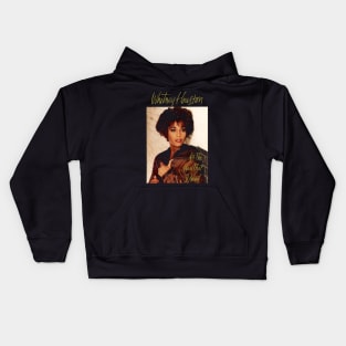 Whitney Houston Vintage Kids Hoodie